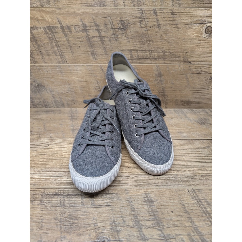 J.Crew SeaVees‎ Monterey Wool Sneakers Women's Size 10 Gray Casual Style